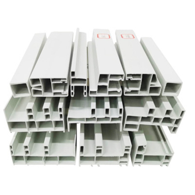 Profil de cadre de fenêtre de porte de meubles en plastique de meubles assemblés par PVC faisant la machine avec l'extrudeuse à double vis