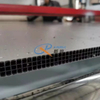 Machine de fabrication de planche en plastique de construction de construction de construction creux de 18 mm