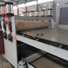 Machine de fabrication de planche en plastique de construction de construction de construction creux de 18 mm