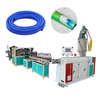 Machine de fabrication de tuyaux d'arrosage en PVC, enroulement de fibres, unité de tuyau renforcée, transport d'eau agricole, extrudeuses en plastique