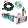 12-32MM PVC Fiber Reinforced Pipe Extrusion Machine Line Crocheting Knitting Machine for Garden Hose Water Pipe